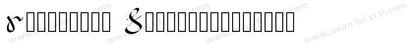 Rundreams Signature字体转换